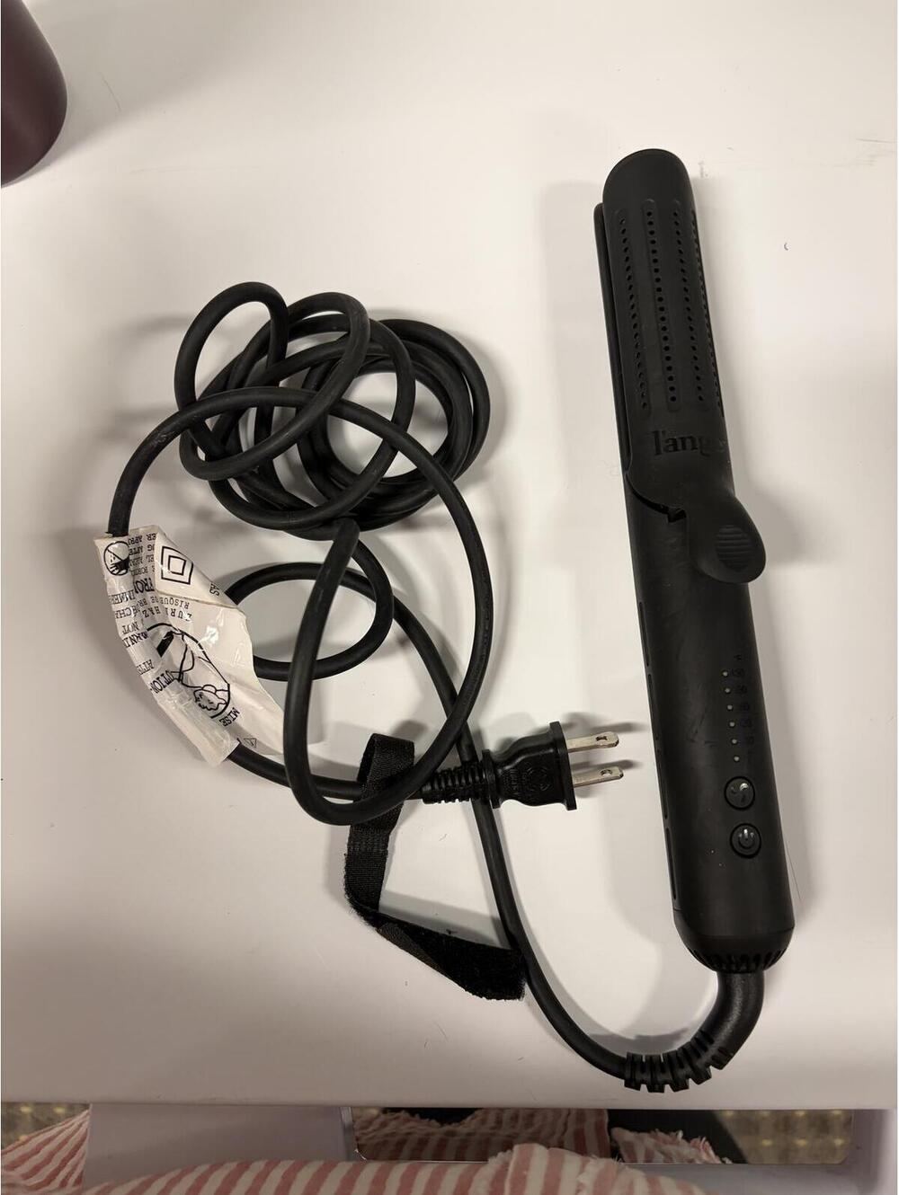 L'ange Le Duo 360 Airflow Styler Curler and Straightener - Black